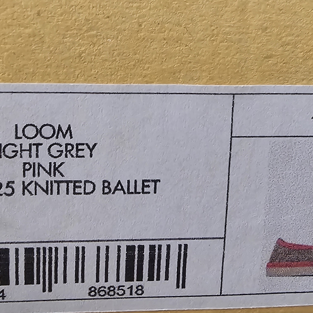 Women's Gray and Pink Loafers - Picture 4 of 9